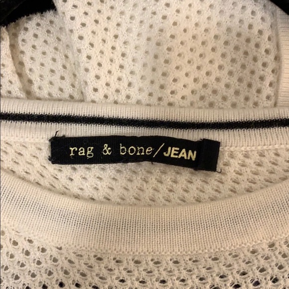 Rag & Bone open back mesh sweater - Picture 3 of 4